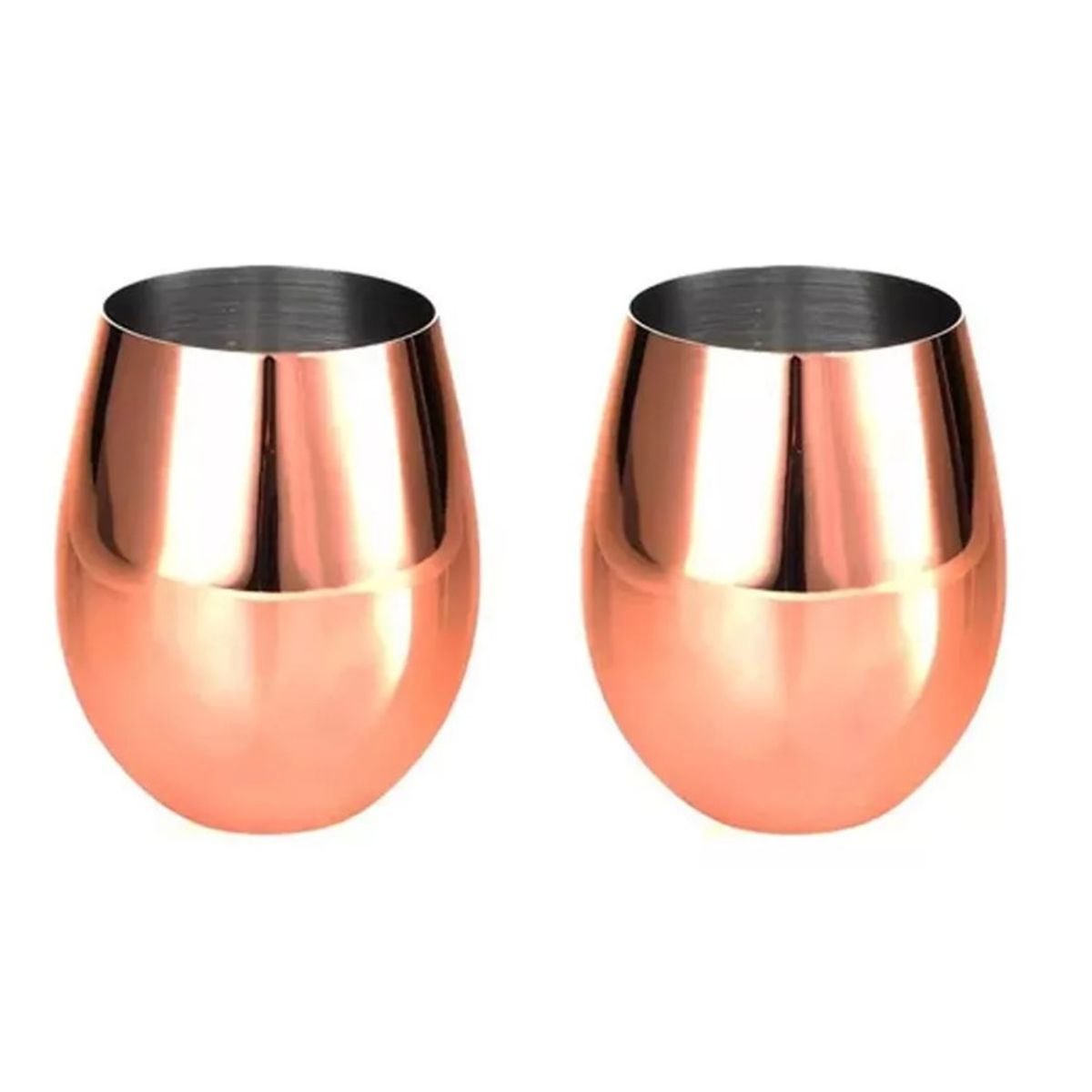 GENERICO - Mug Vasos De Cobre Set 2 Cantina Moscow Mule Coctel Tragos
