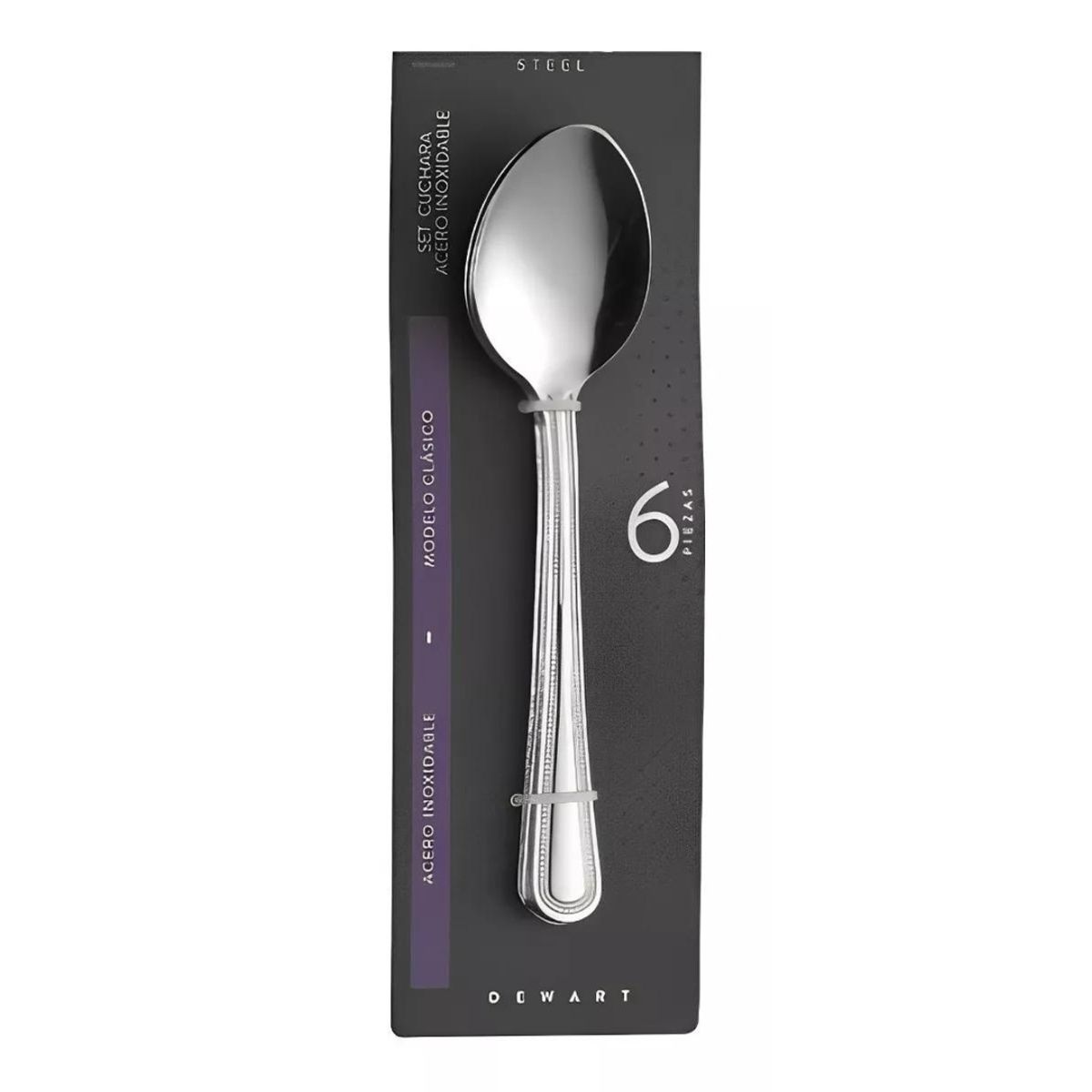 KRONS - Set 6 Cucharas de Mesa Krons