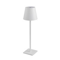 Lampara de Mesa LED táctil inalámbrica y recargable Blanco