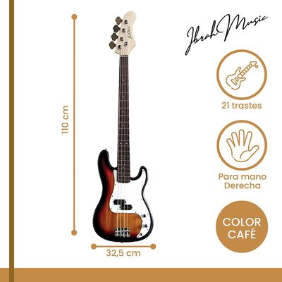 Imagen 2 del producto Bajo Eléctrico 4 Cuerdas + Amplificador 20W + Acces