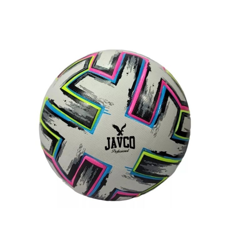 GENERICO - Balón De Futbol Termosellado Javco N°5 Blanco con colores