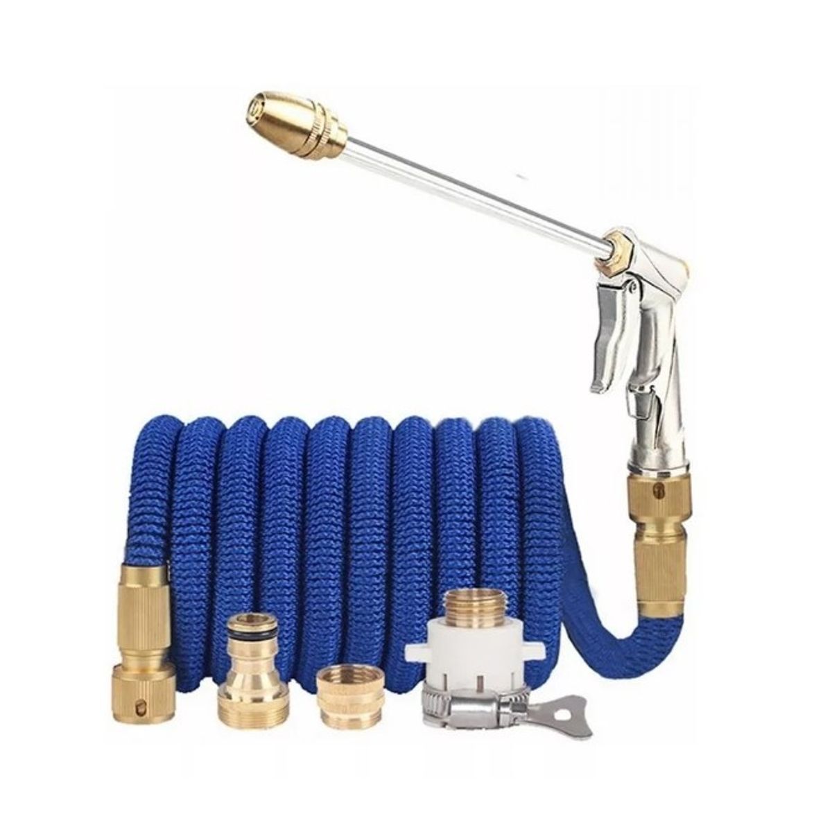 GENERICO - Manguera Extensible Jardín 6 Modos De Pulverización