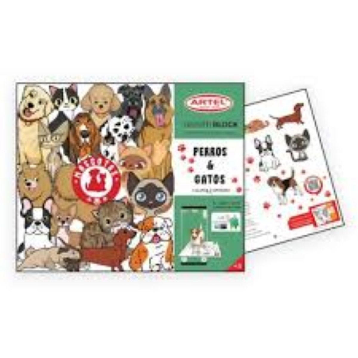 ARTEL - Diverti Block Perros y Gatos