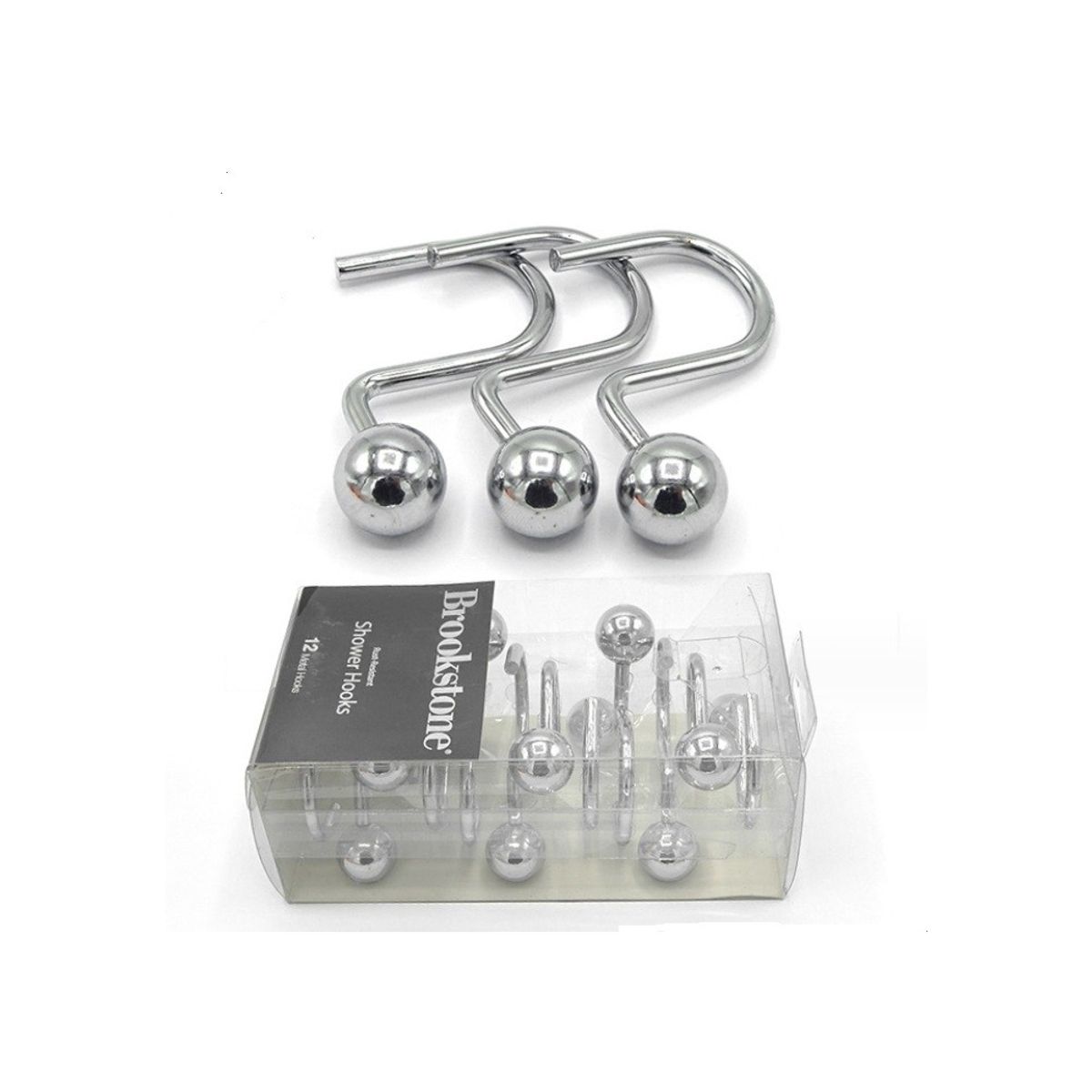 CAP DOR - Ganchos de Cortina Metalic Balls