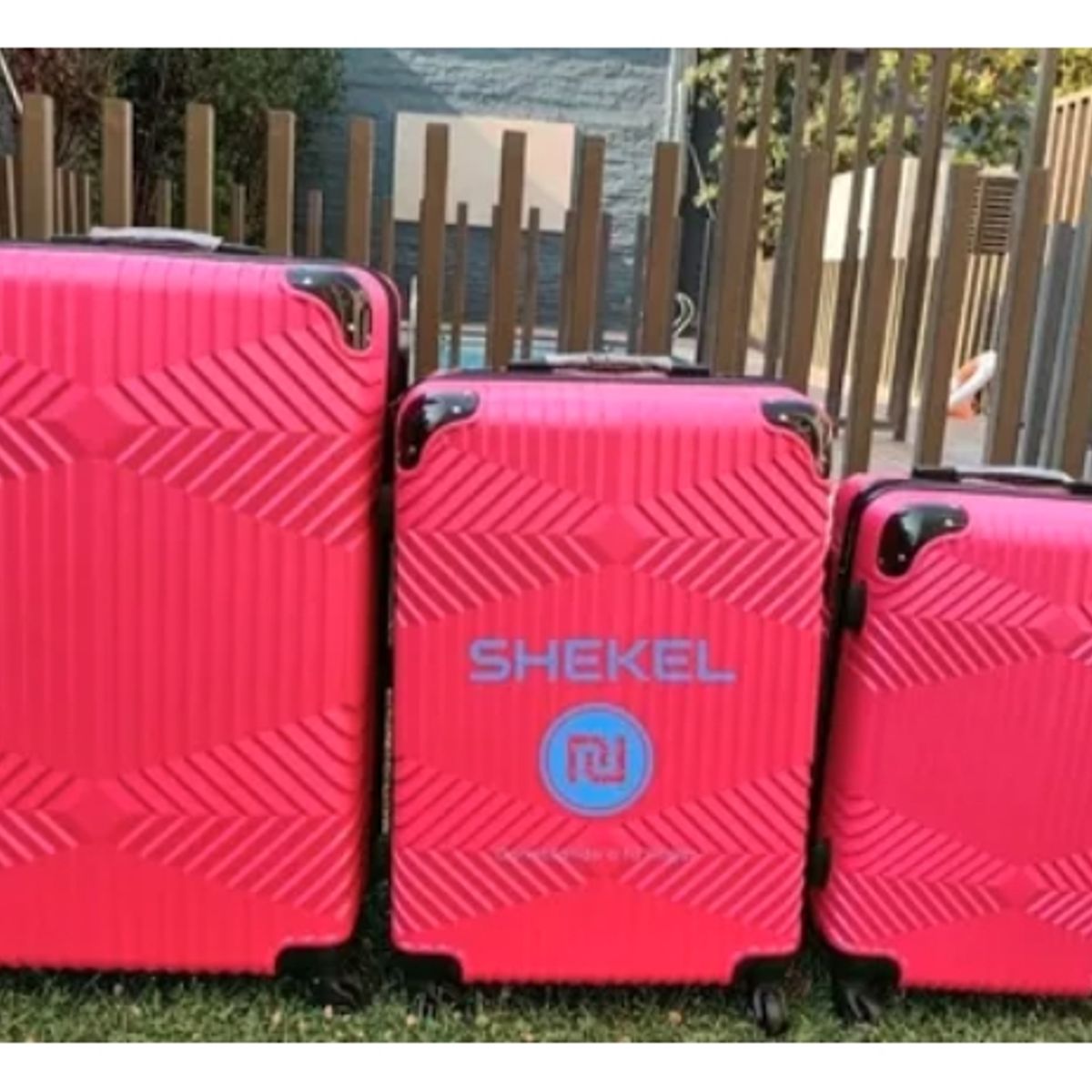 GENERICO - Maleta Viaje De 30 Kg Grande Xl color fucsia.