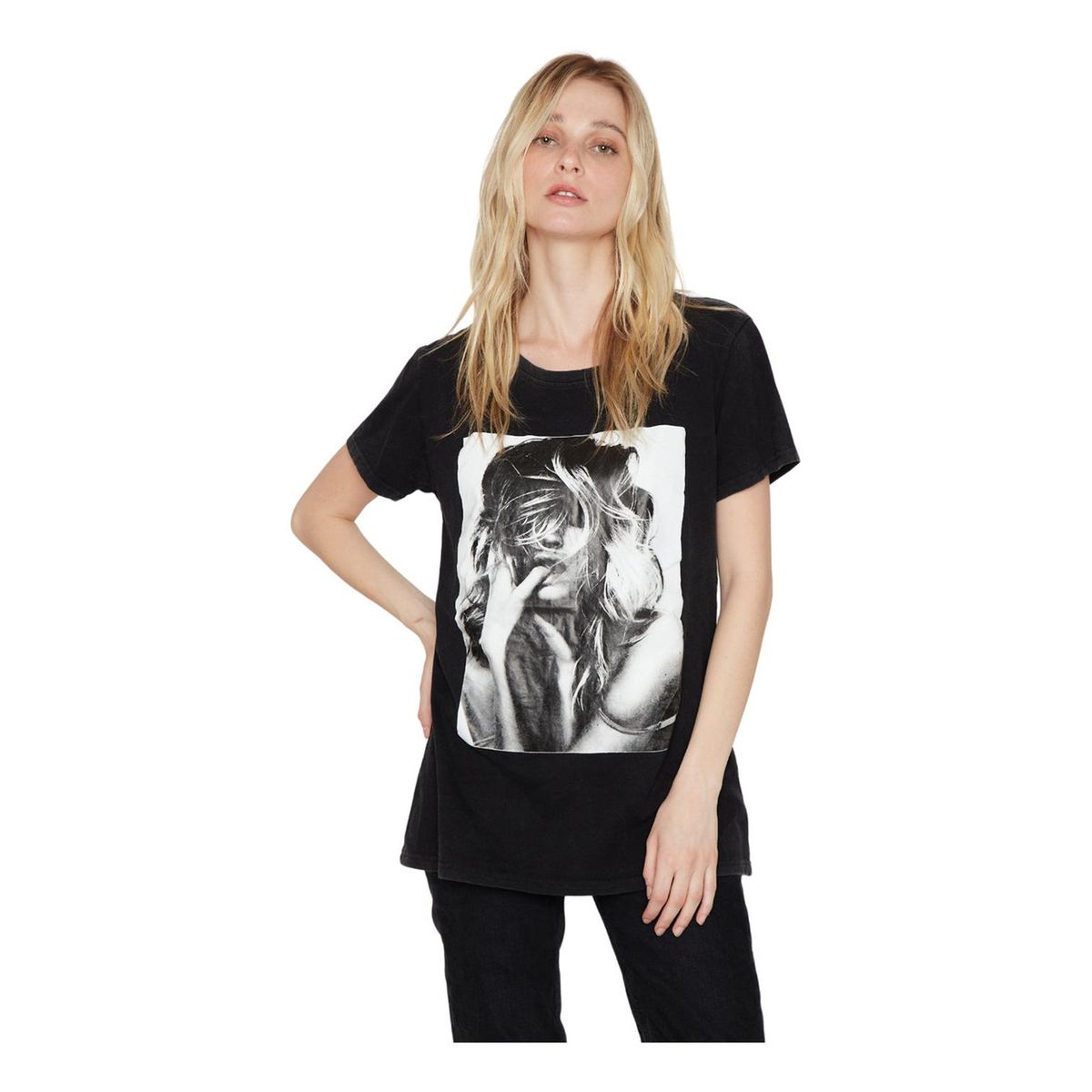 JACINTA TIENDA - Polera Alex negra Jacinta Tienda