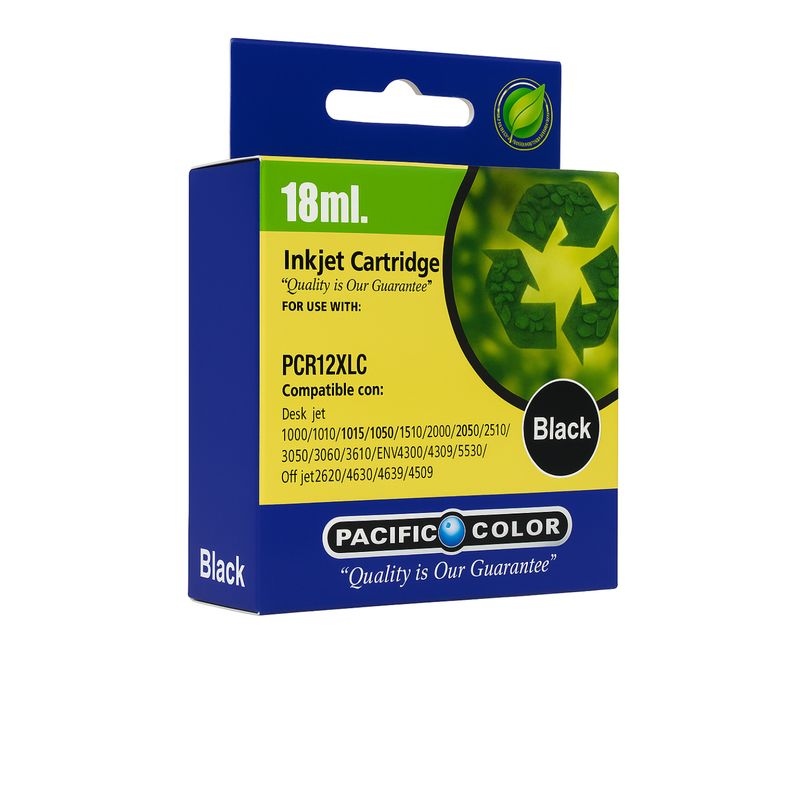 PACIFIC COLOR - Tinta Para Impresora 122XL Negro Capacidad 18ml