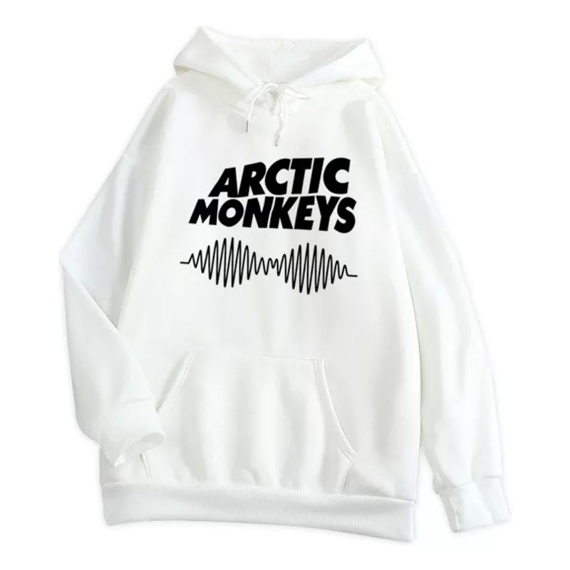 ROLY - Poleron Blanco Gorro Arctic Monkeys
