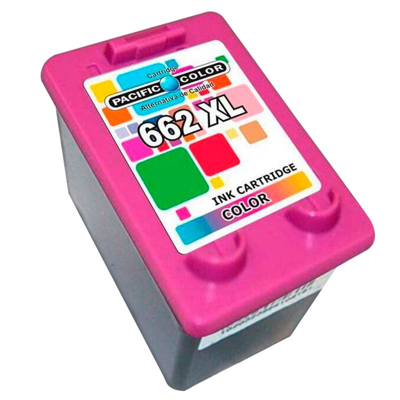 PACIFIC COLOR - Tinta Para Impresora 662XL Color Capacidad 18ml