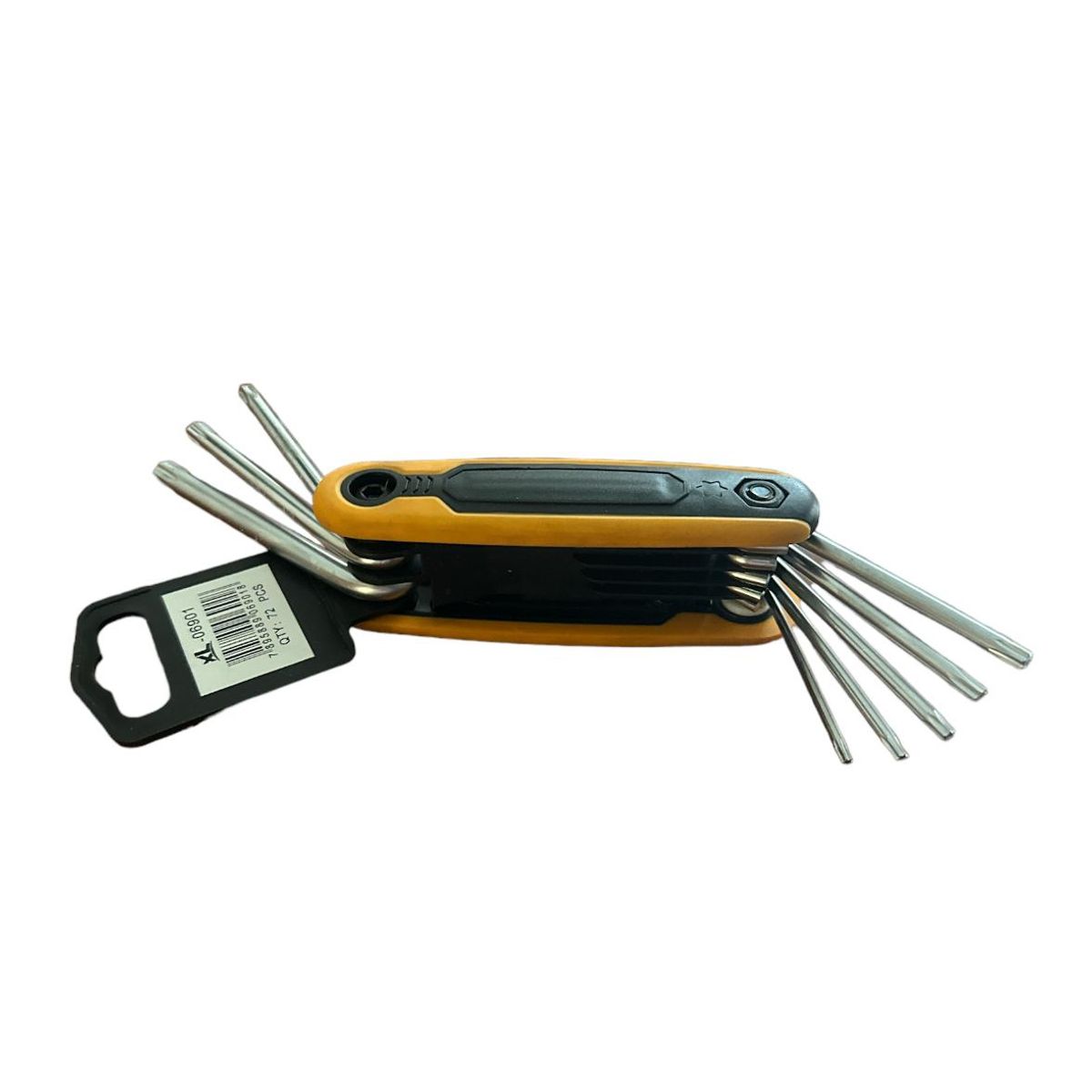 GENERICO - Llave Allen Estrella Set 8en1 Estuche Navaja Herramienta