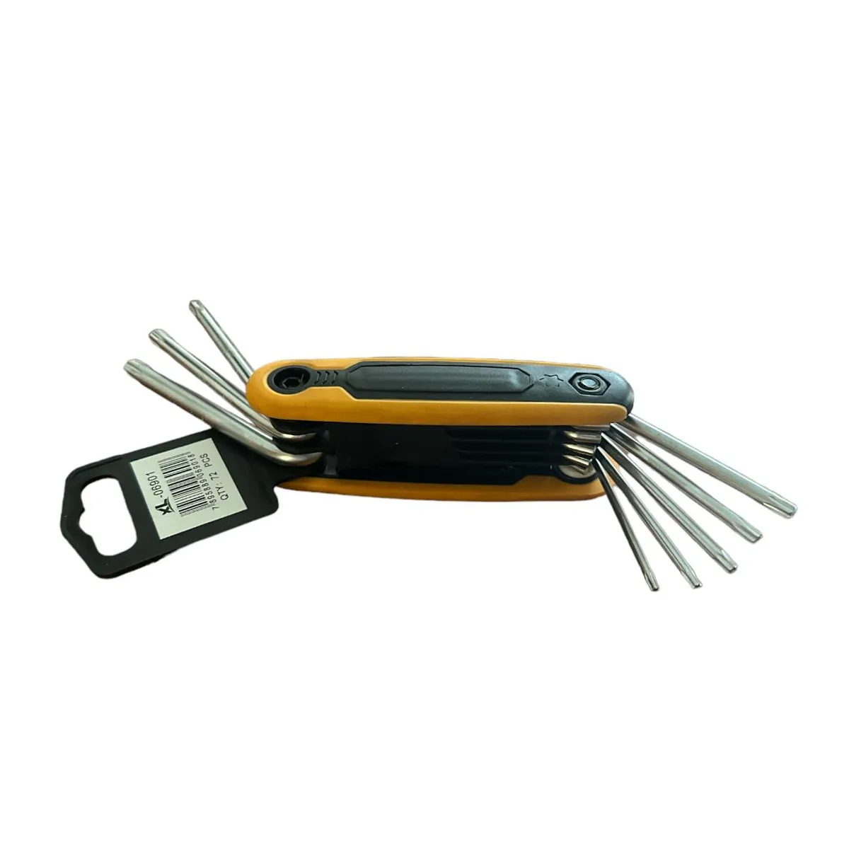 GENERICO - Llave Allen Estrella Set 8en1 Estuche Navaja Herramienta