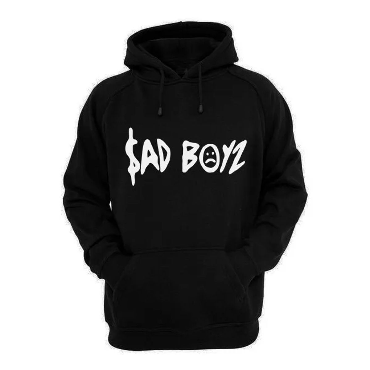 ROLY - Poleron Hombre Negro Sad Boyz