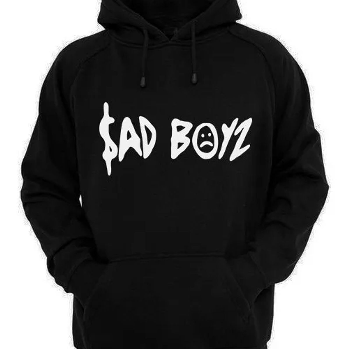 ROLY - Poleron Hombre Negro Sad Boyz