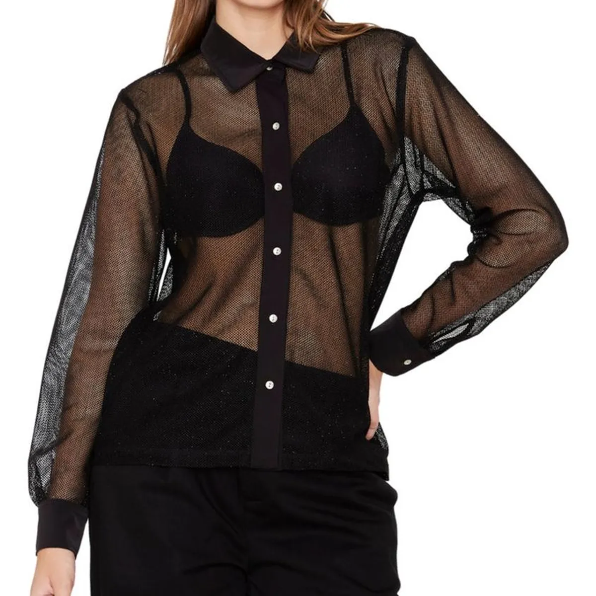 JACINTA TIENDA - Blusa Sara red negra Jacinta Tienda