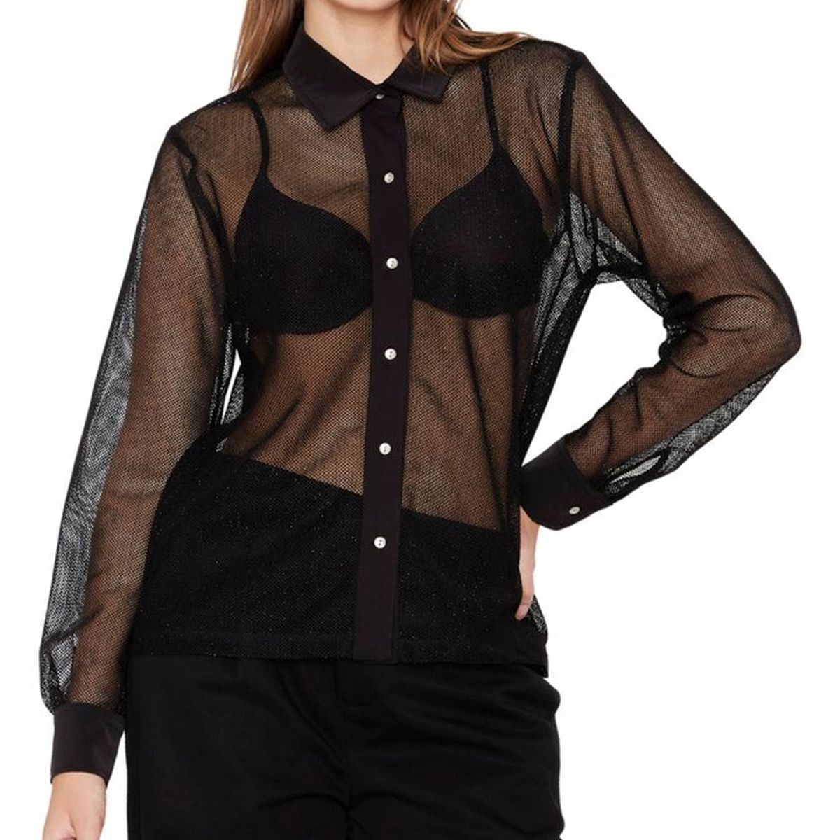 JACINTA TIENDA - Blusa Sara red negra Jacinta Tienda