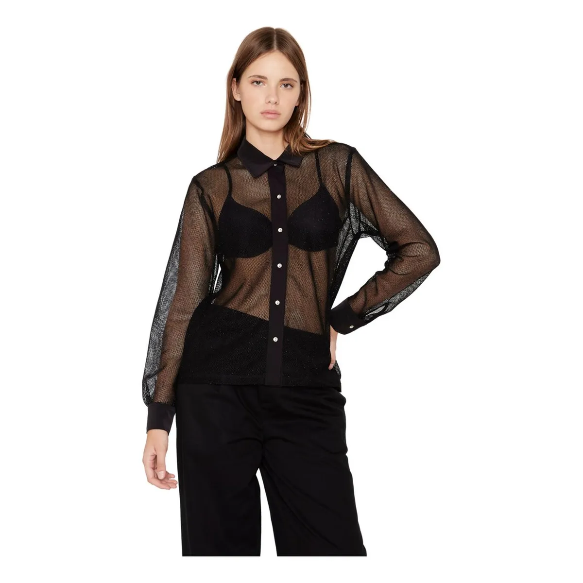 JACINTA TIENDA - Blusa Sara red negra Jacinta Tienda