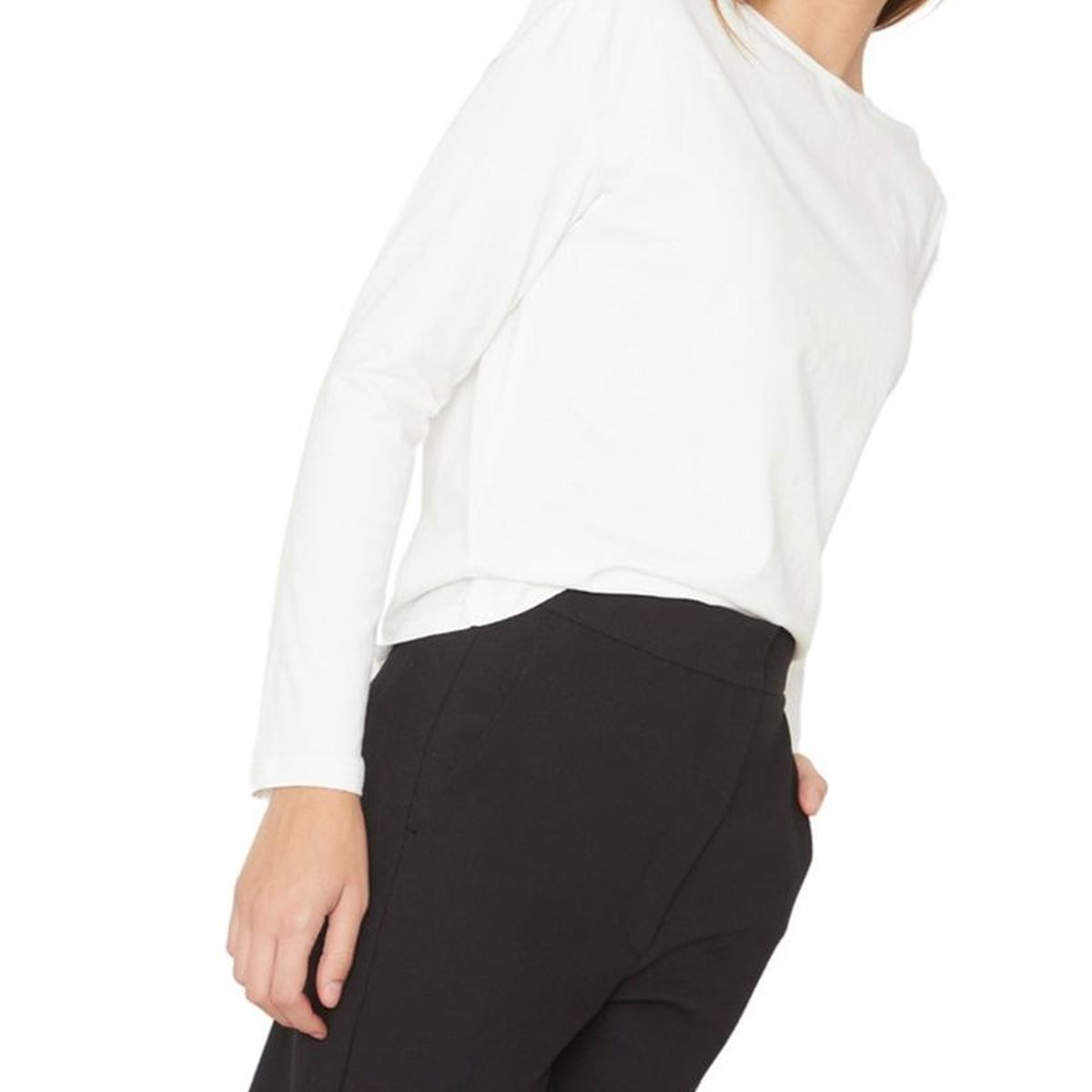 JACINTA TIENDA - Polera Victoria II blanca Jacinta Tienda