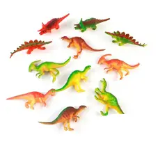 GENERICO - Juguete De Dinosaurio Para Piñata 2pcs Aleatorio 3x10cm