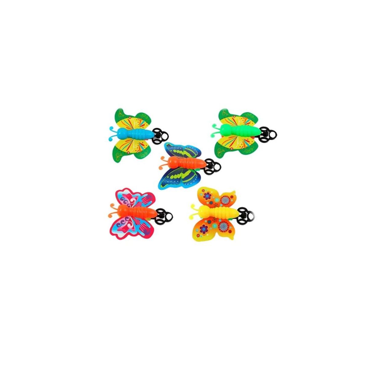 GENERICO - Juguete De Mariposa 5pcs 6x7cm