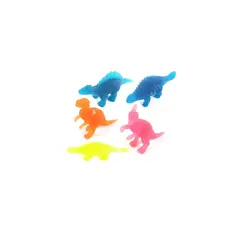 GENERICO - Dinosaurios Para Piñata 5pcs 5cm