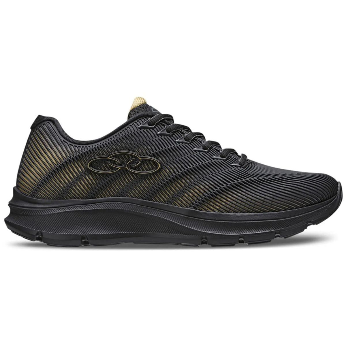OLYMPIKUS - Zapatilla Mujer Venum Negro/Dorado Olympikus