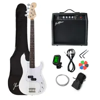 Bajo Eléctrico 4 Cuerdas + Amplificador 20W + Acces