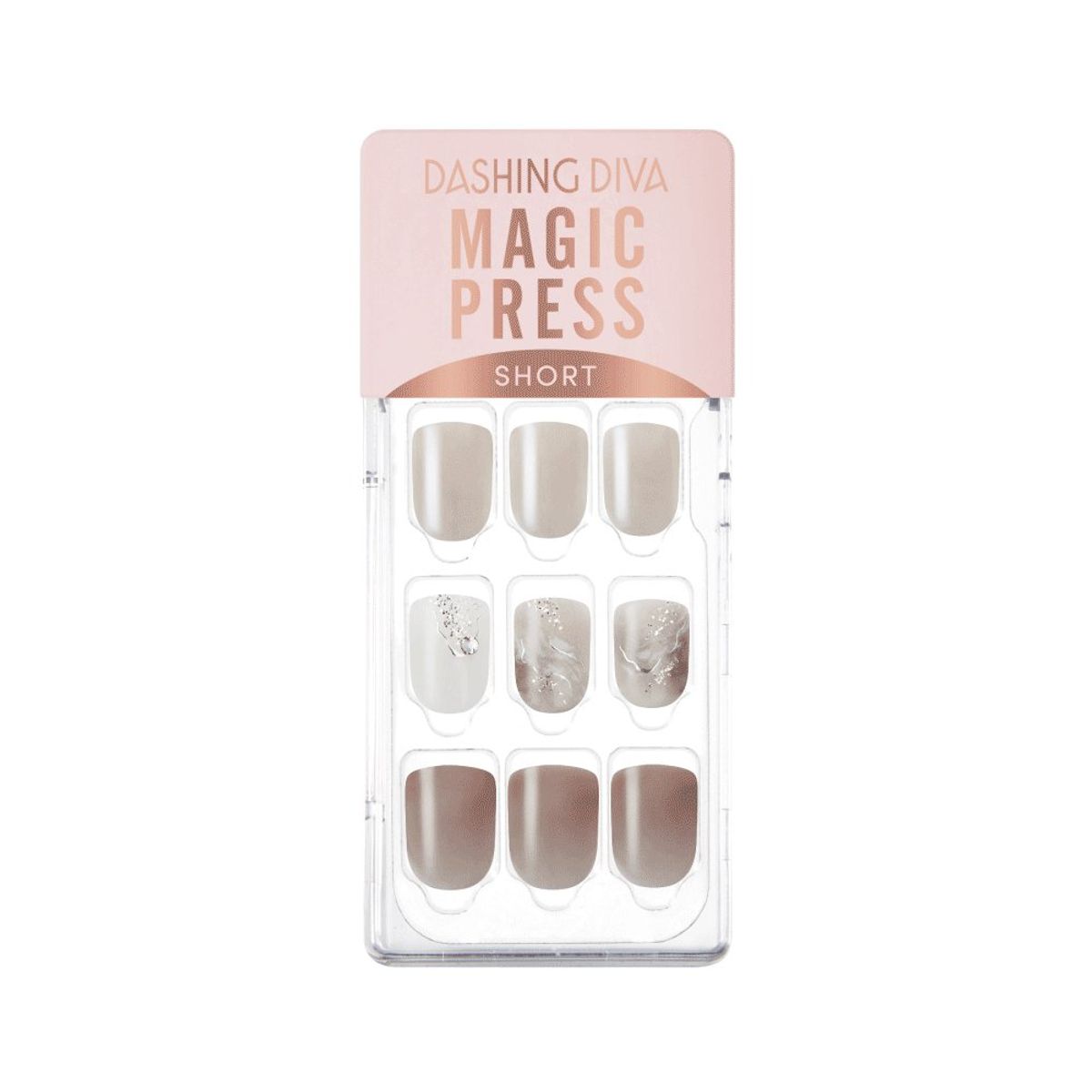 DASHING DIVA - Uñas Press On Manicura Dashing Diva MDR3P010SS