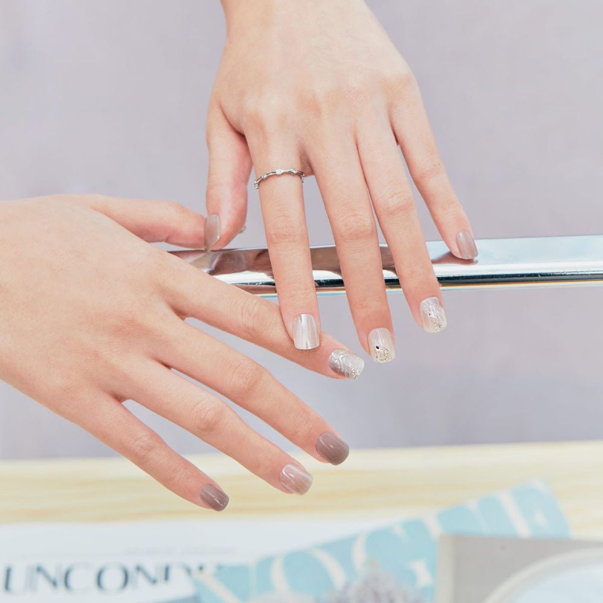 DASHING DIVA - Uñas Press On Manicura Dashing Diva MDR3P010SS