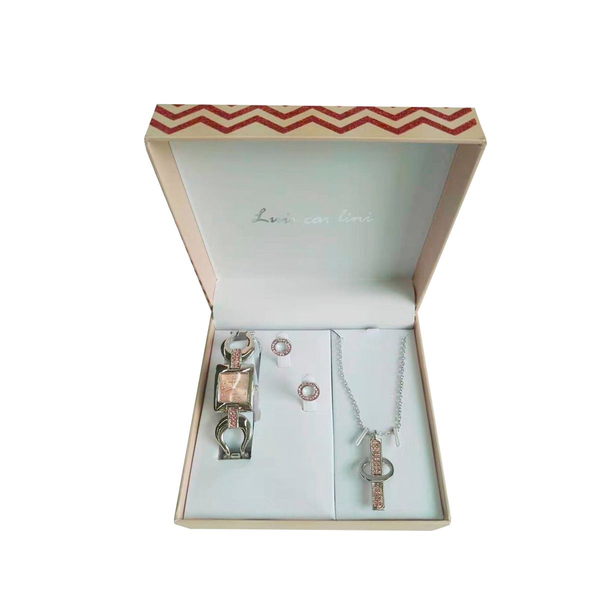 LUIS CARDINI - Set Reloj y accesorios Luis Cardini- LC-07SET-LC-07