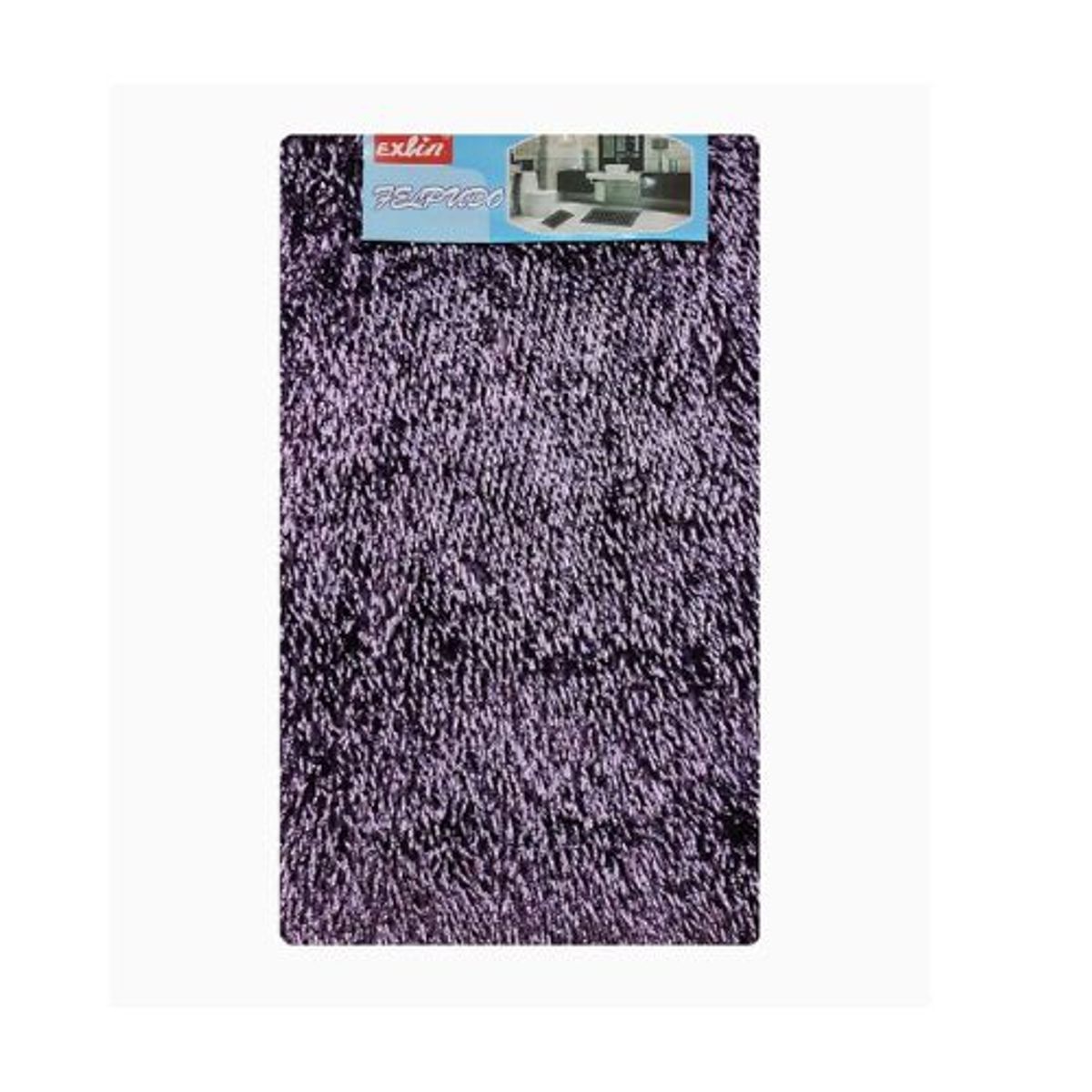 GENERICO - Alfombras Peludas 60×90cm Color Morado
