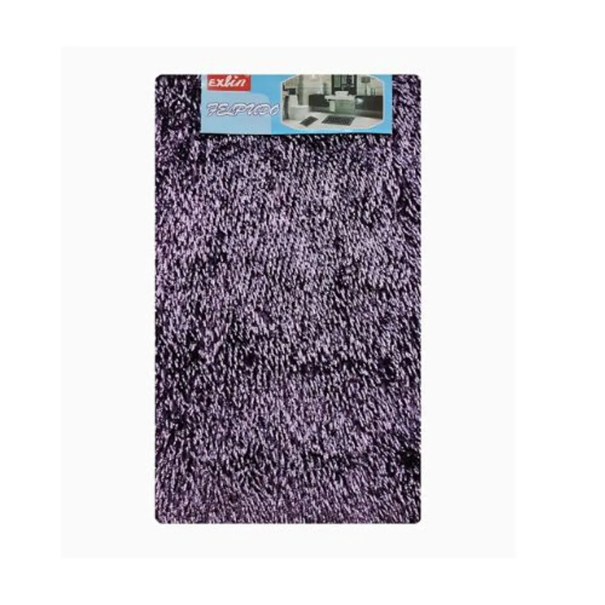 GENERICO - Alfombras Peludas 60×90cm Color Morado