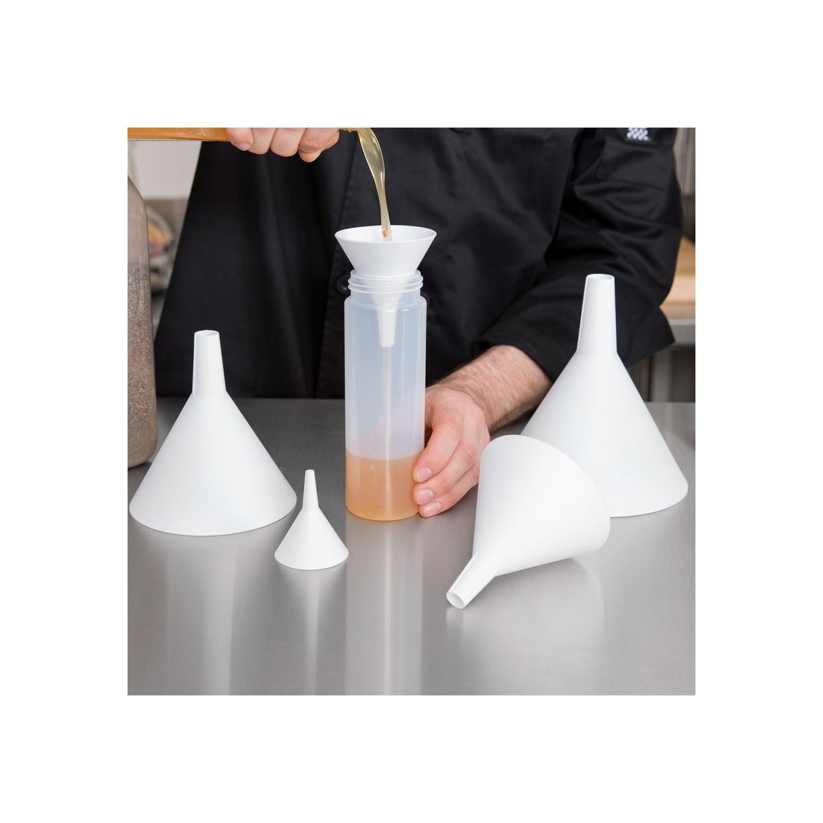 TABLECRAFT - Juego Embudos Blancos TABLECRAFT