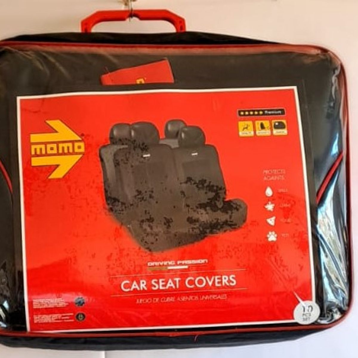 GENERICO - Funda De Asiento Ecocuero Momo Original 10 Pcs