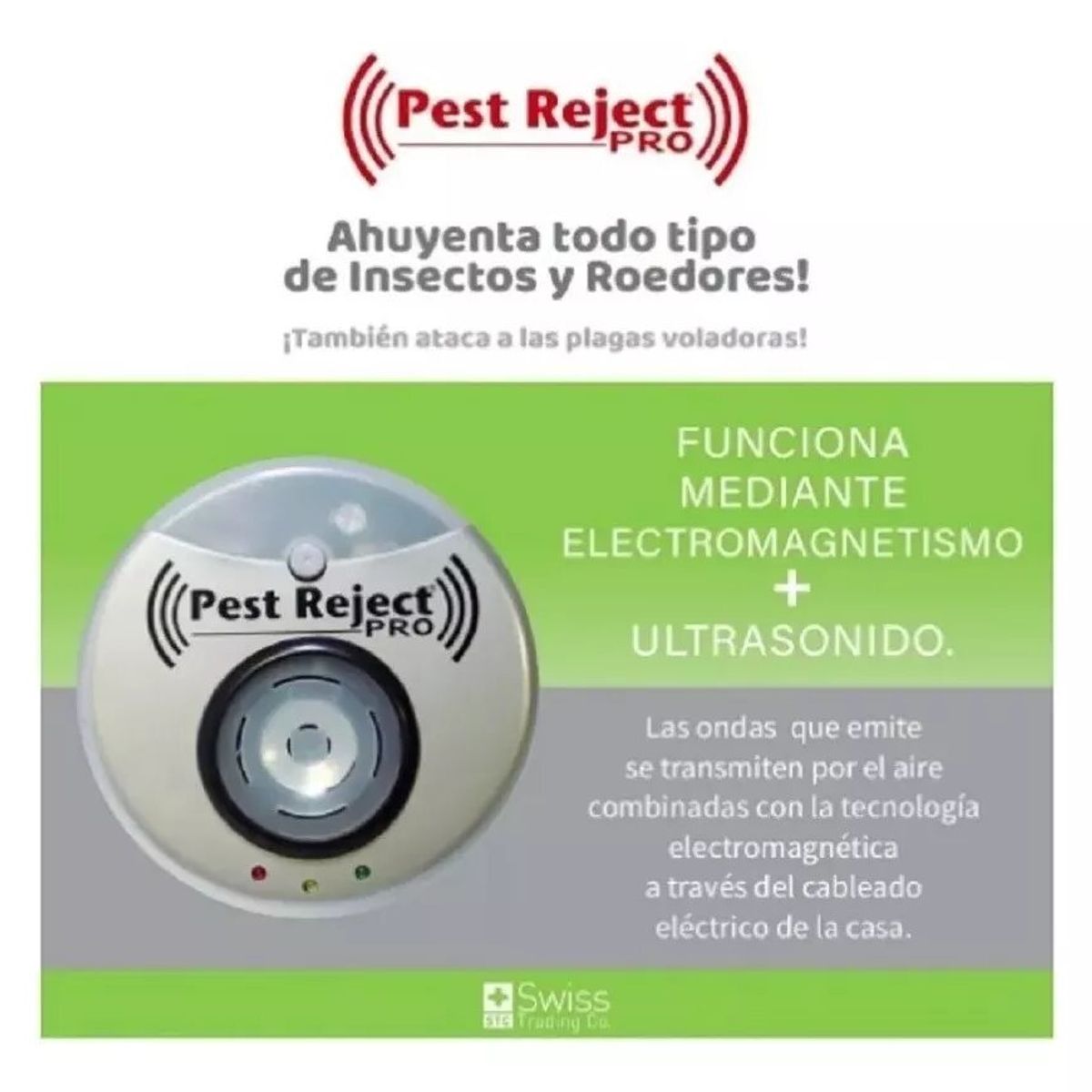 GENERICO - Pest Reject Pro Repelente Plagas