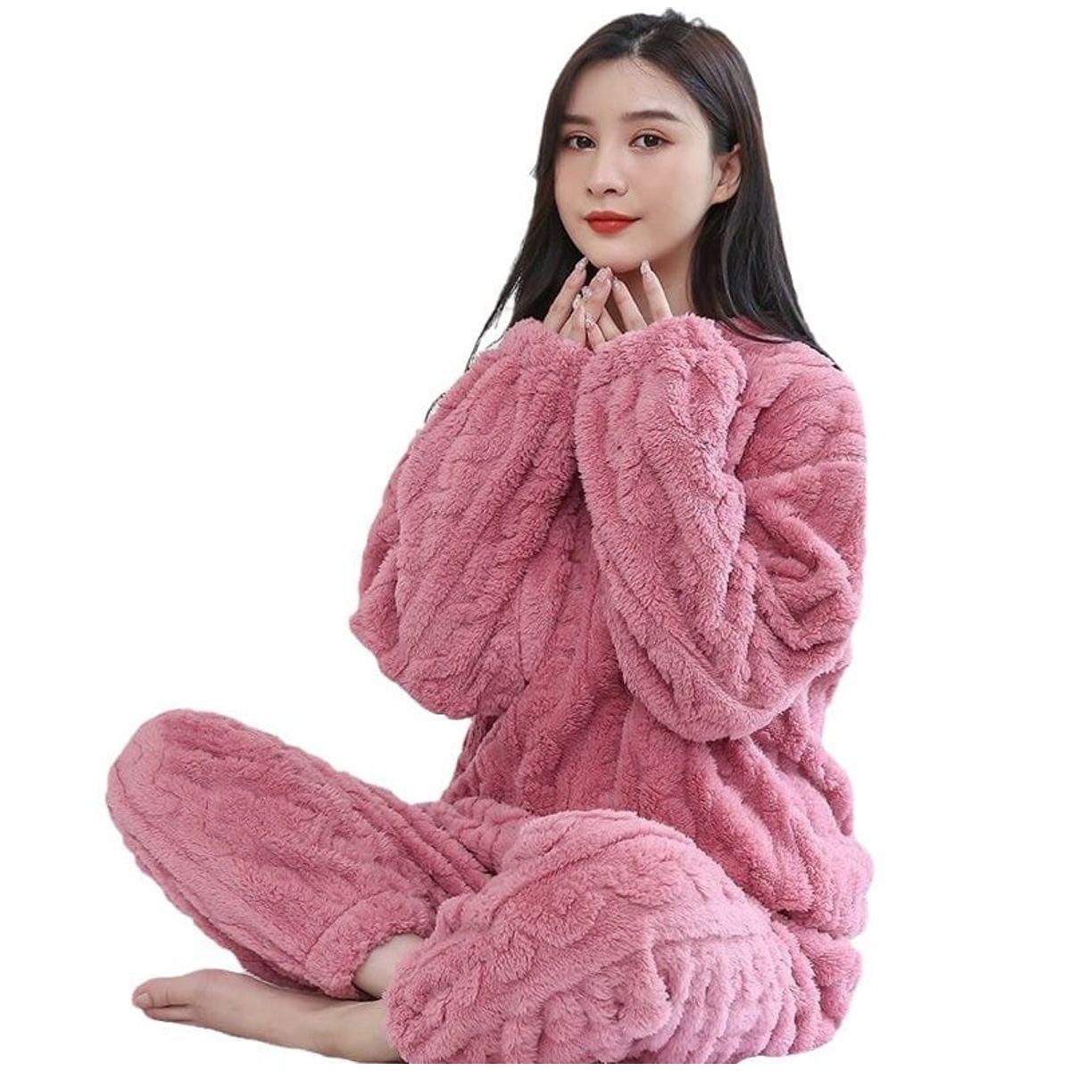 AGW - Pack 2 Pijamas Mujer trenzado