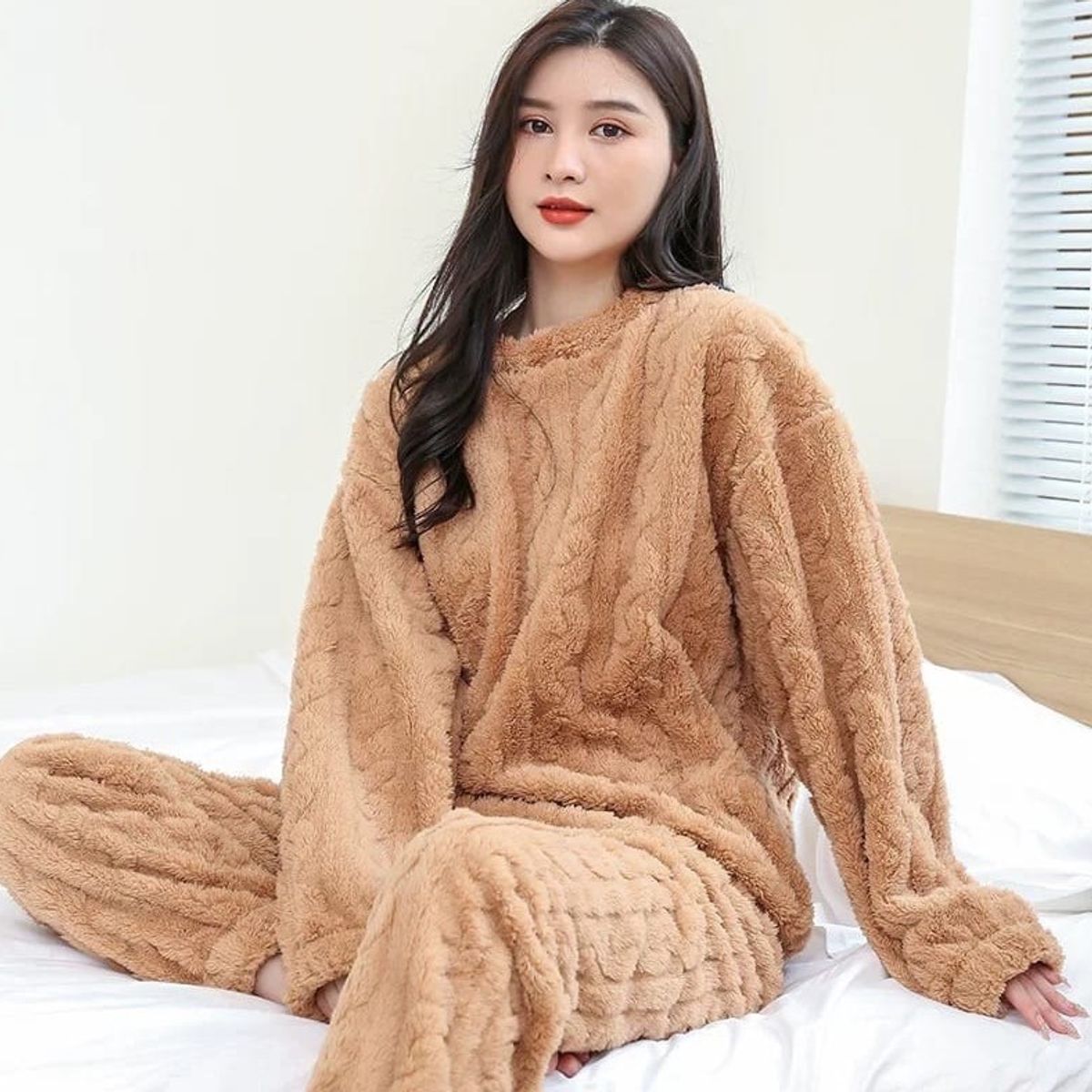 AGW - Pack 2 Pijamas Mujer trenzado