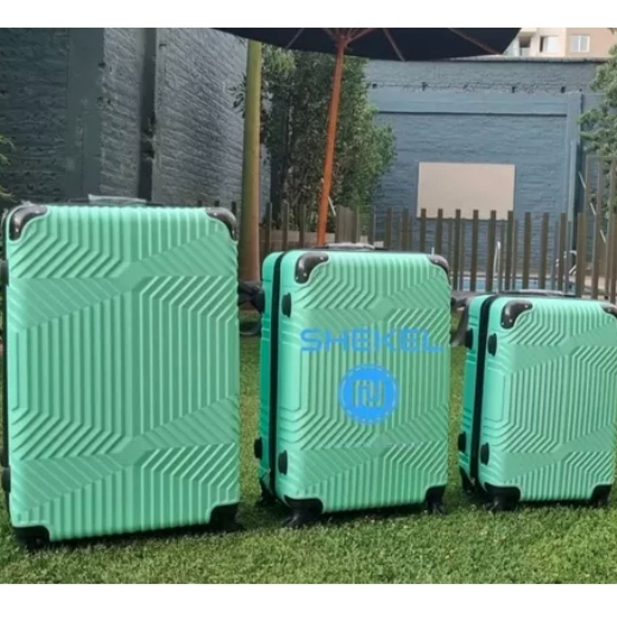 GENERICO - Maleta Viaje De 30 Kg Grande Xl color cian