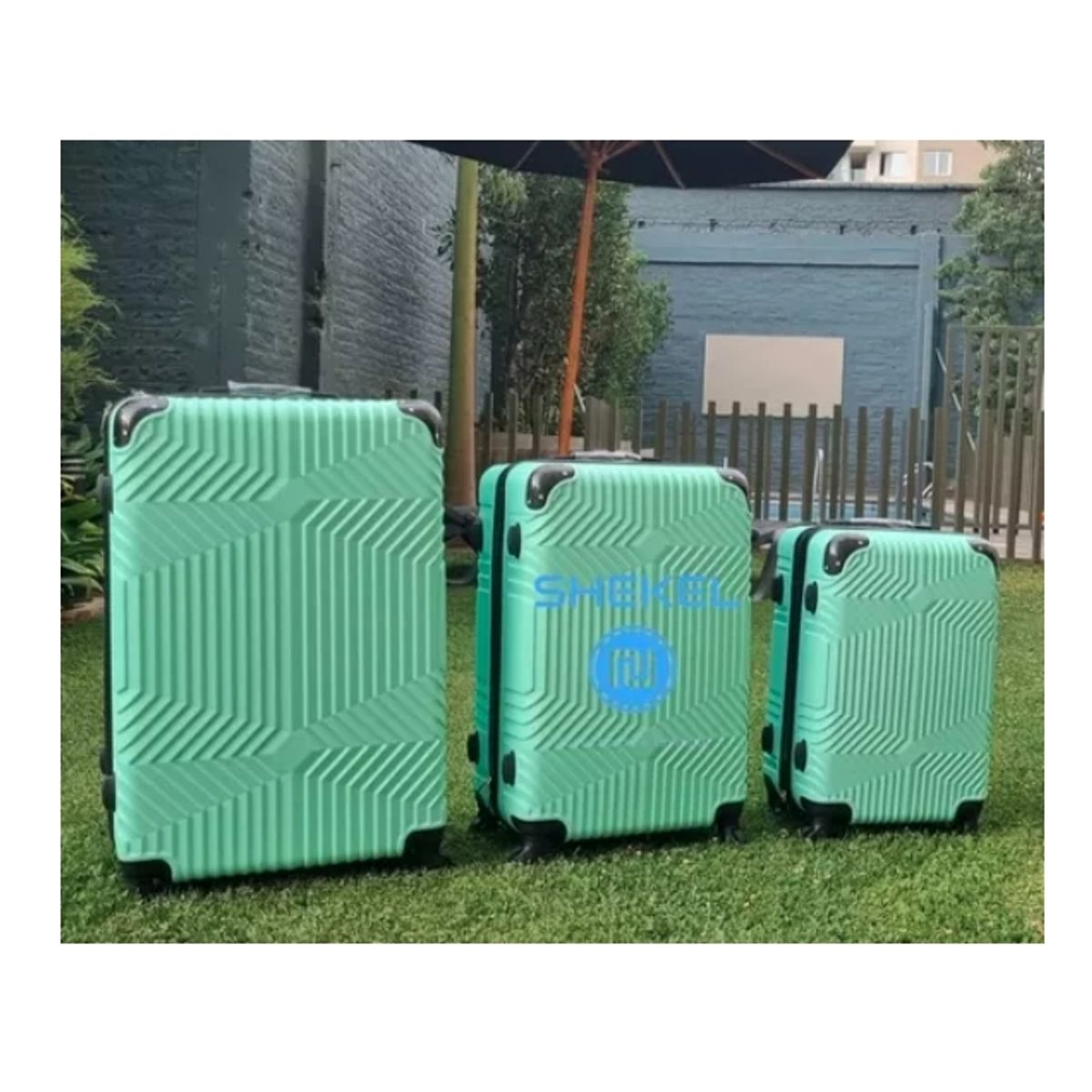 GENERICO - Maleta Viaje De 30 Kg Grande Xl color cian