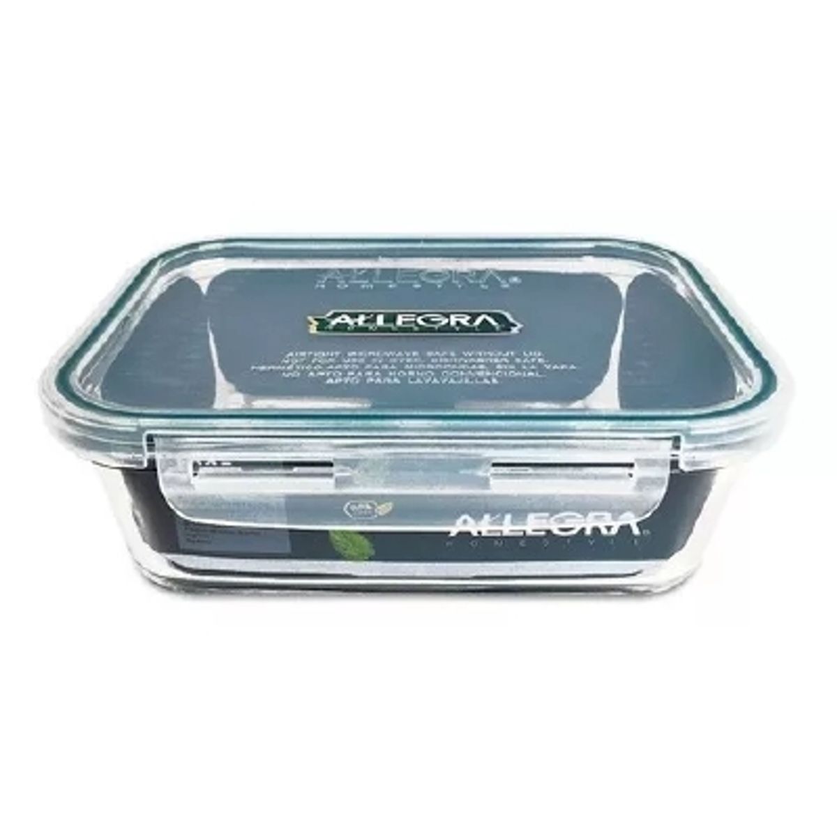 GENERICO - Contenedor Hermético Rectangular De 590ml