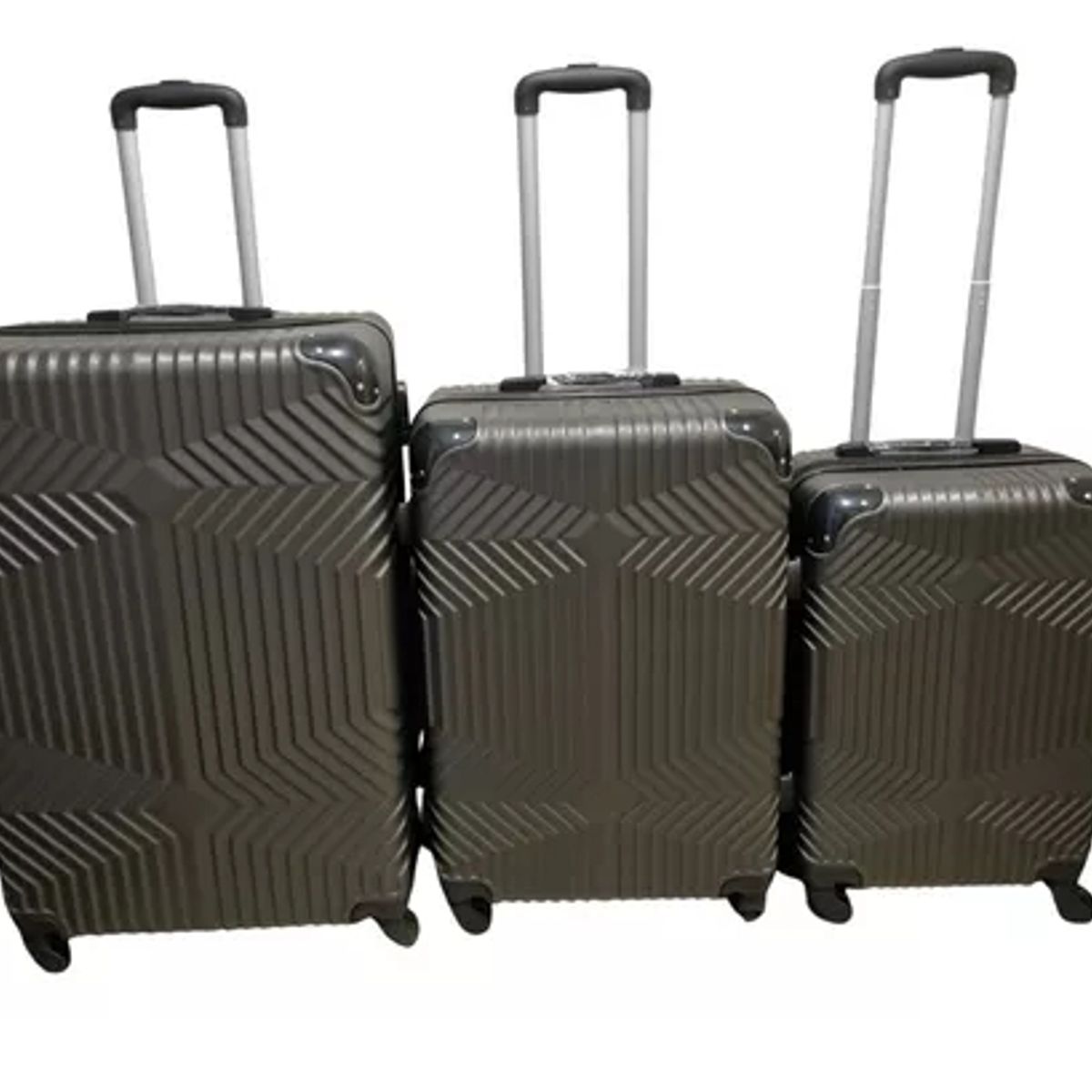 GENERICO - Maleta Viaje De 30 Kg Grande Xl color Gris oscuro