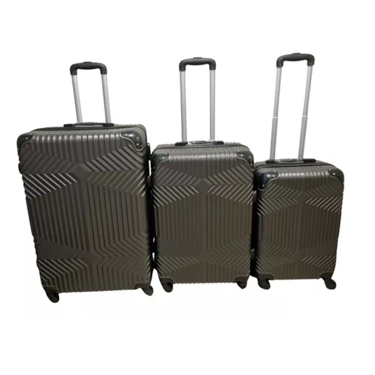 GENERICO - Maleta Viaje De 30 Kg Grande Xl color Gris oscuro