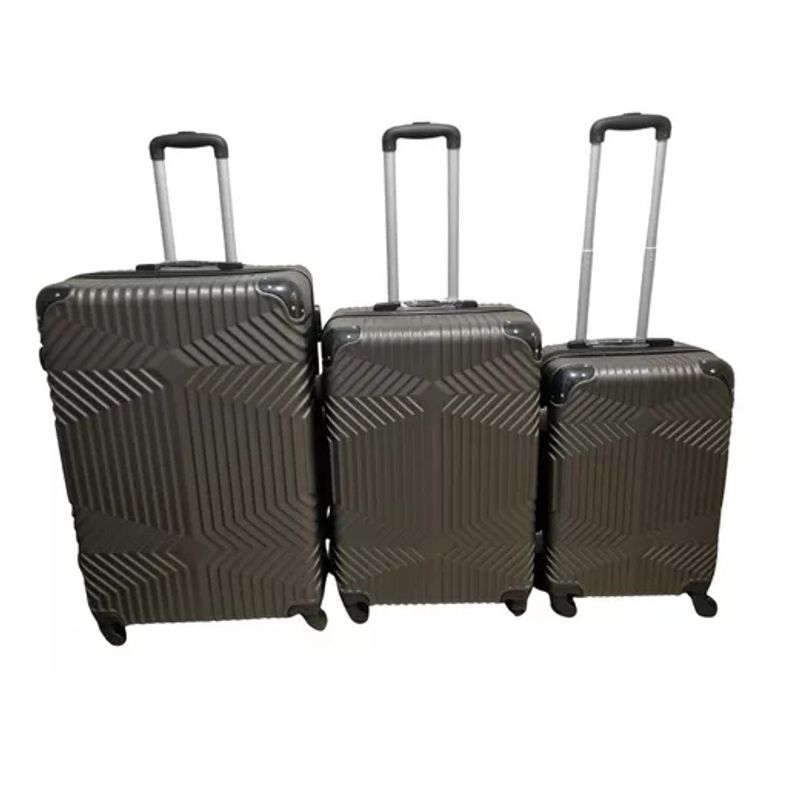GENERICO - Maleta Viaje De 30 Kg Grande Xl color Gris oscuro