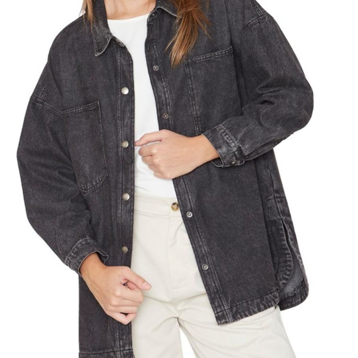 JACINTA TIENDA - Chaqueta Denim negra Jacinta Tienda