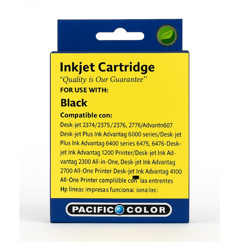 PACIFIC COLOR - Tinta Para Impresora 667 Negro Capacidad 18ml