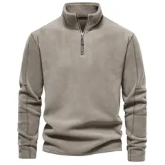BLWOENS - Polerón micropolar para Hombre - Gris