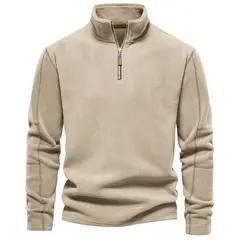 BLWOENS - Polerón micropolar para Hombre - Beige