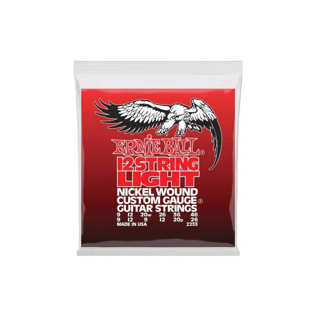 ERNIE BALL - P02233 CUERDAS GUITARRA ELECTRICA ERNIE BALL