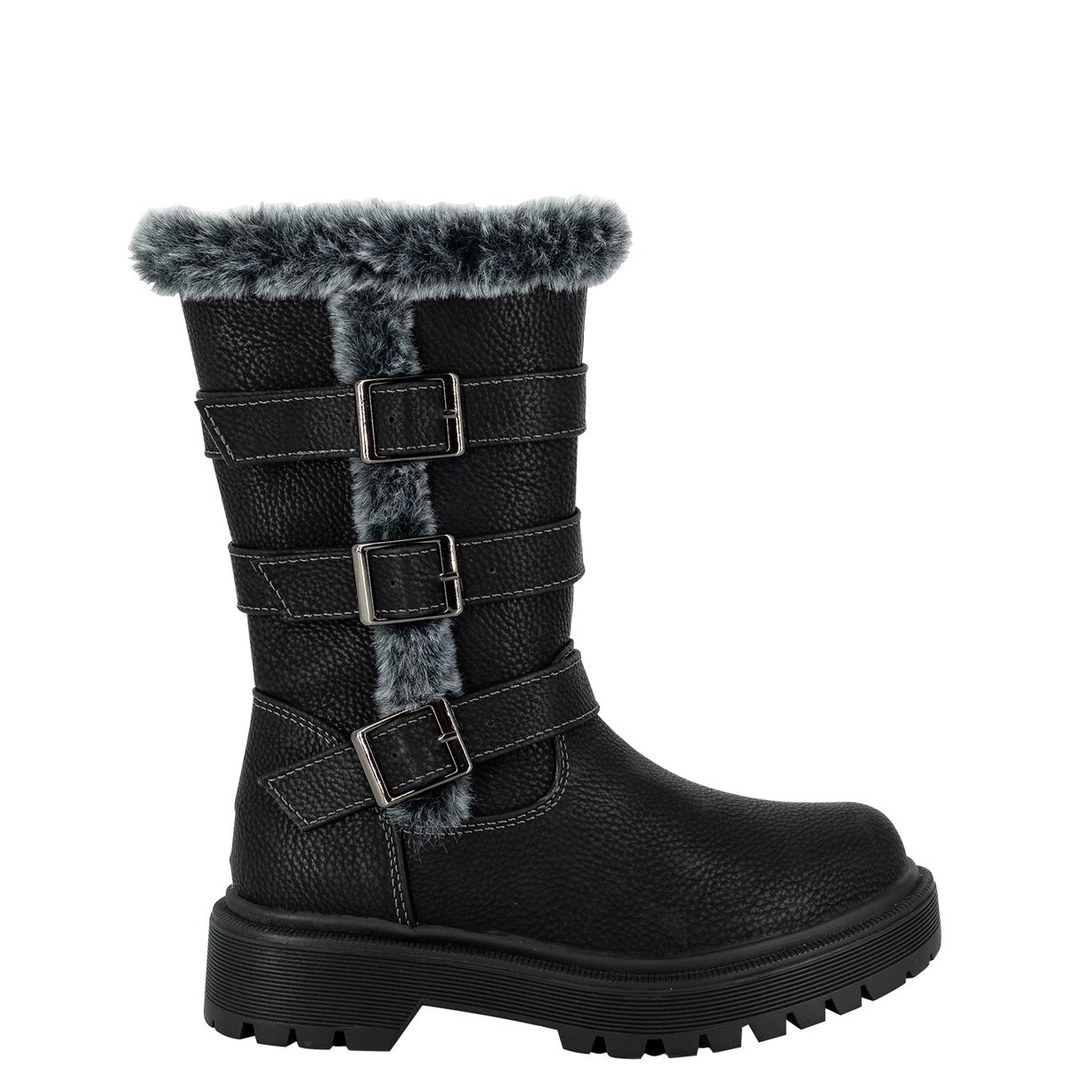 BAMBOO - Bota Niña Negro Ider Bamboo