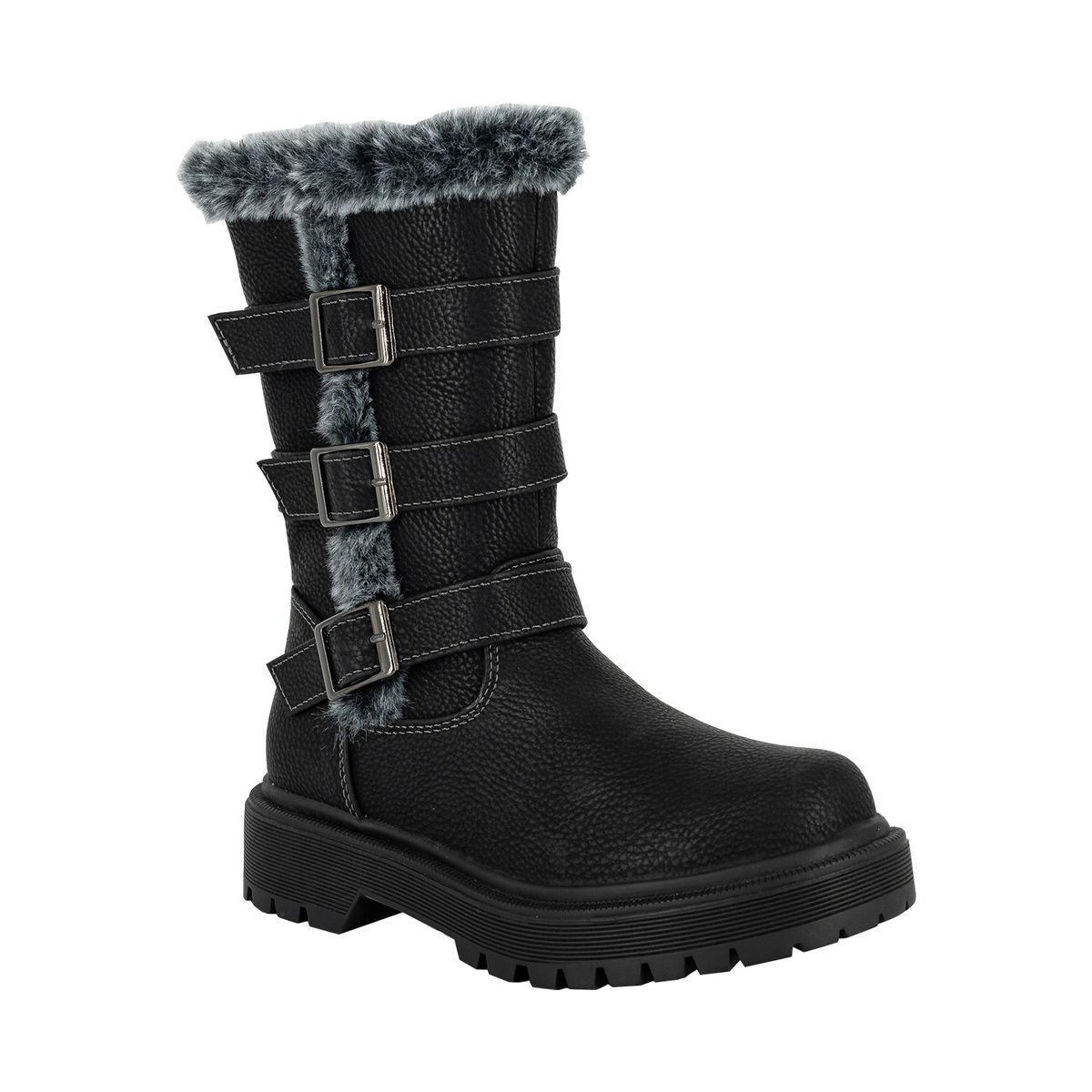 BAMBOO - Bota Niña Negro Ider Bamboo