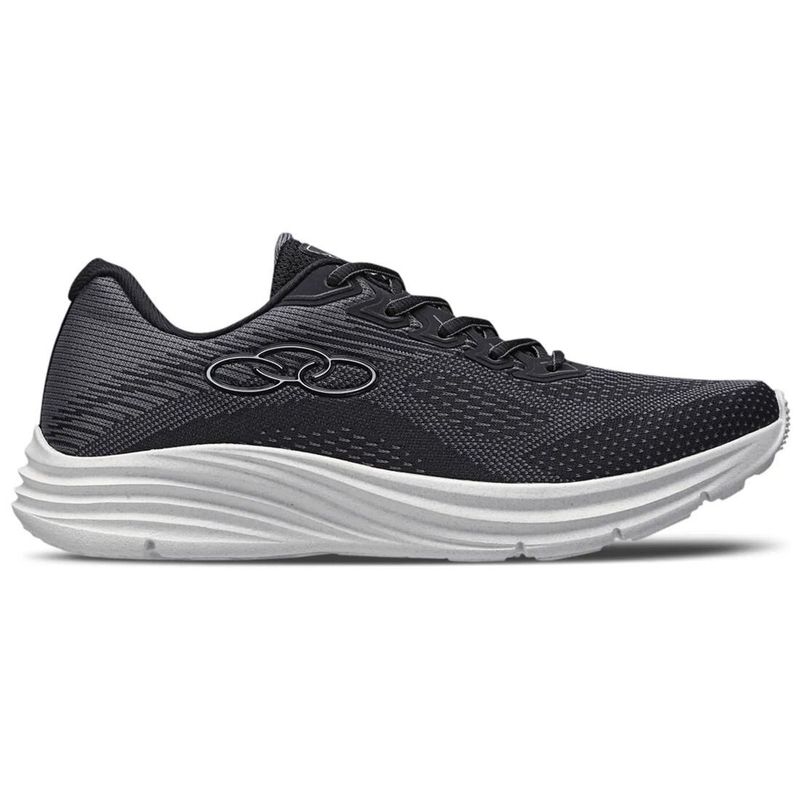 OLYMPIKUS - Zapatilla Hombre Index 3 Negro/Gris Olympikus